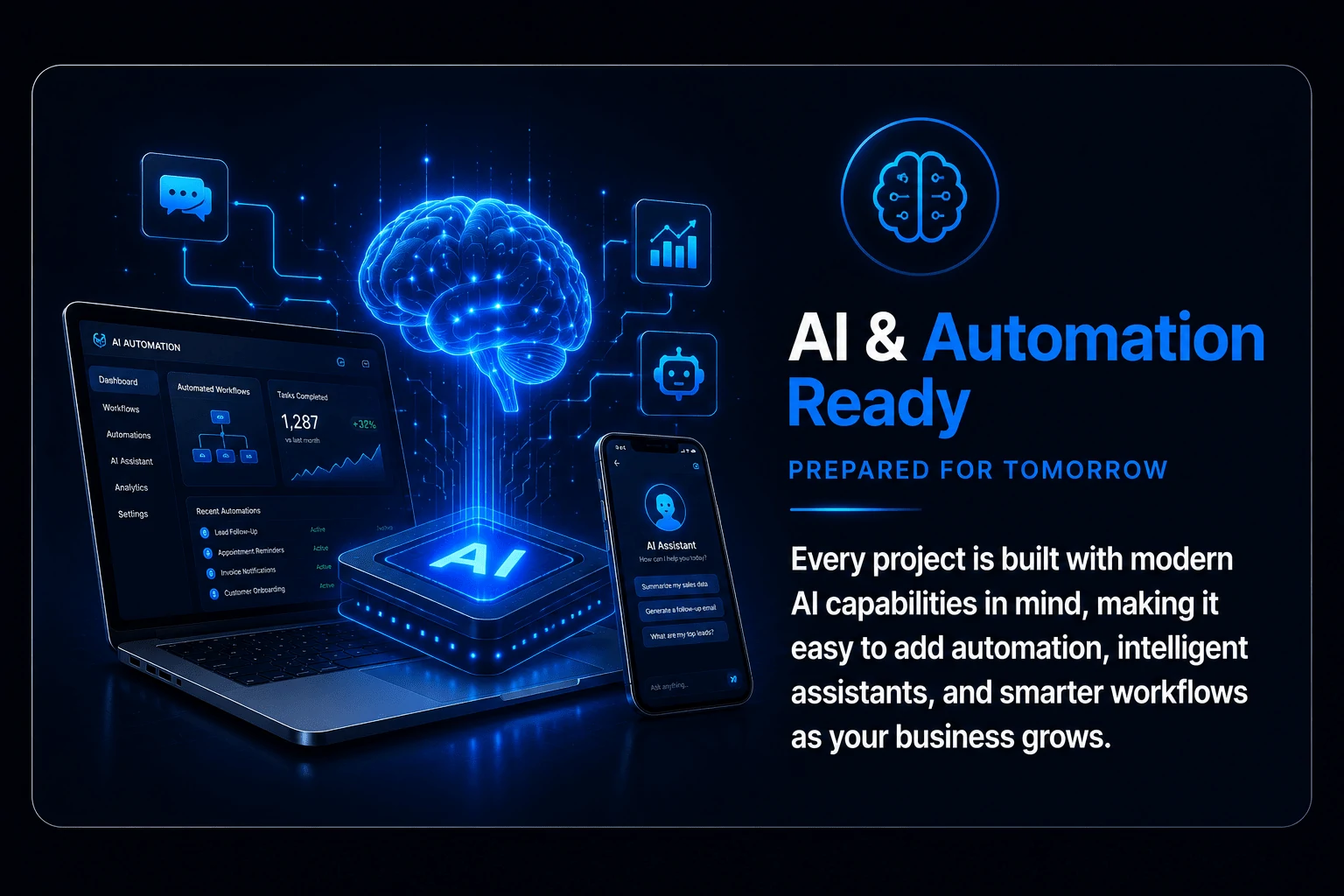 AI and automation ready digital technology